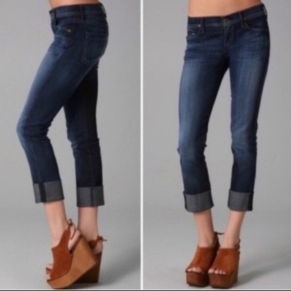 Citizens of‎ Humanity Dani Cropped Straight Leg Denim Jeans Size 26